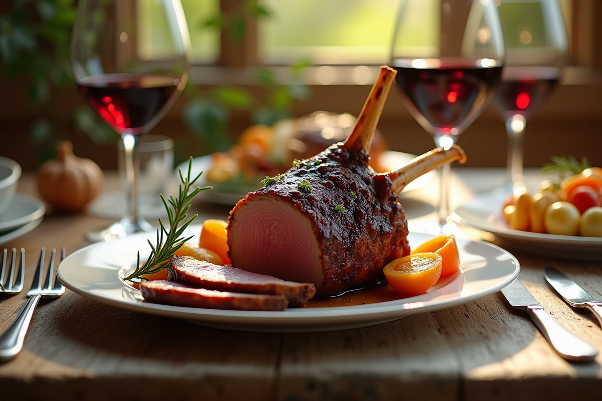 agneau cuisson